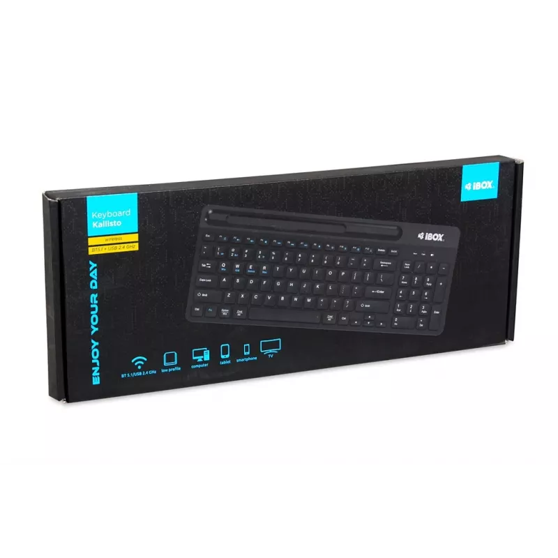 IBOX Kallisto BT/2.4GHZ tastiera wireless