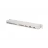 DIGITUS DN-91624S pannello patch a 24 porte Cat6 schermato, 1U 19 pollici, grigio