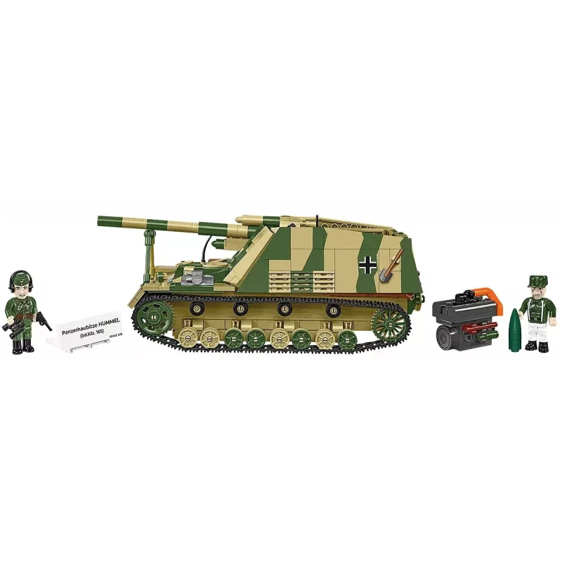Set da costruzione Cobi Panzerhaubitze Hummel 1118 pezzi kit di montaggio