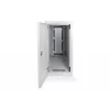 Digitus Case per computer con porta in vetro, su rotelle, con serratura, con feritoie di ventilazione