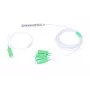 Splitter per cavo Extralink Splitter 1:4 PLC SC/APC 900um 1,5m verde bianco