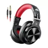 Cuffie cablate Oneodio A71 (nero e rosso)