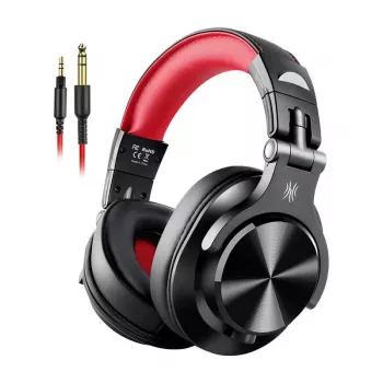 Cuffie cablate Oneodio A71 (nero e rosso)