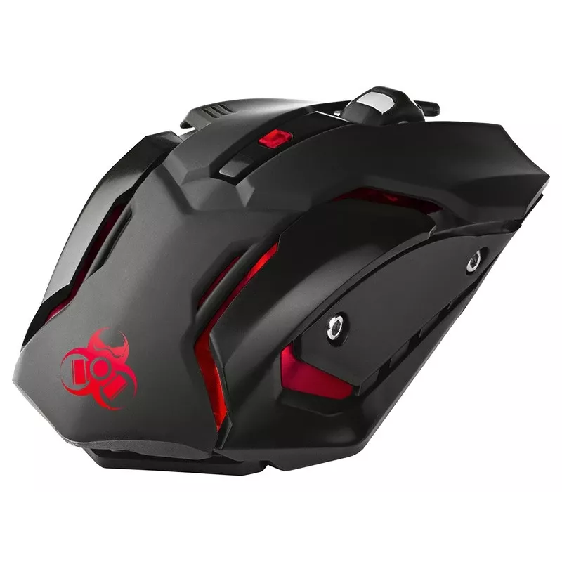 Mouse Gaming ergonomico wireless TRACER ROCKY RF NANO - design compatto, connessione RF wireless