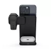 Caricabatterie da interno Crong CRG-MSPS-BLK smartwatch nero Lightning USB wireless