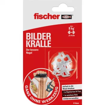 Fischer gancio per quadri 8 pezzi 8 pezzi (545953)
