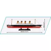 Set da costruzione Cobi R.M.S. Titanic modello 593 pezzi COBI-1680 — mattoncini in scala