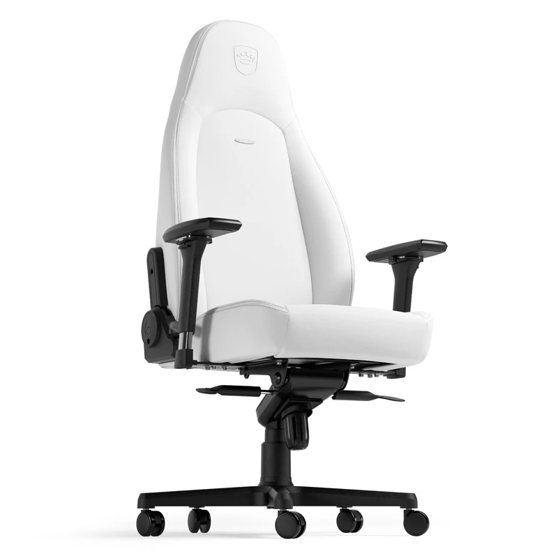 Sedia da ufficio noblechairs NBL-ICN-PU-WED seduta imbottita schienale imbottito bianco