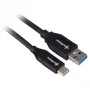 Sharkoon cavo USB 3.2 Gen 2 USB-A maschio> USB-C nero 1 metro - cavo - digitale/dati