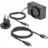 Case per HDD/SSD DeLOCK 42624 trasparente 2,5/3,5