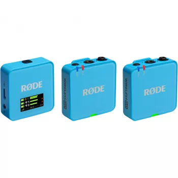 RØDE Wireless GO III blu - sistema microfonico wireless (blu)