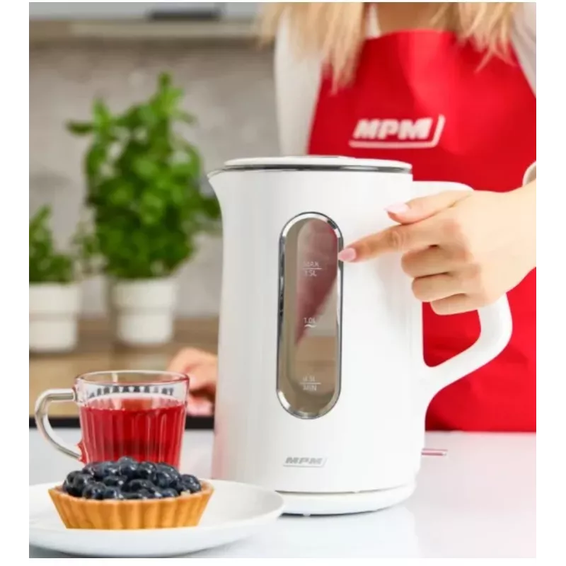 Bollitore elettrico 1,5 l bianco MCZ-126/B