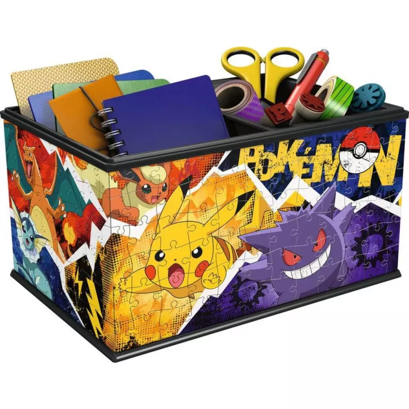 Puzzle 3D Ravensburger Pokémon 3D cartoni animati per bambini da 8 anni