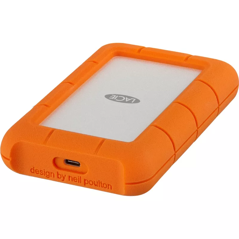 Disco rigido esterno LaCie 4 TB USB-C 2,5 pollici Rugged