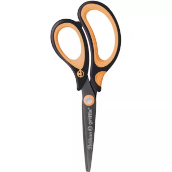 Pelikan Griffix universale taglio dritto nero arancione adulto singolo 819060