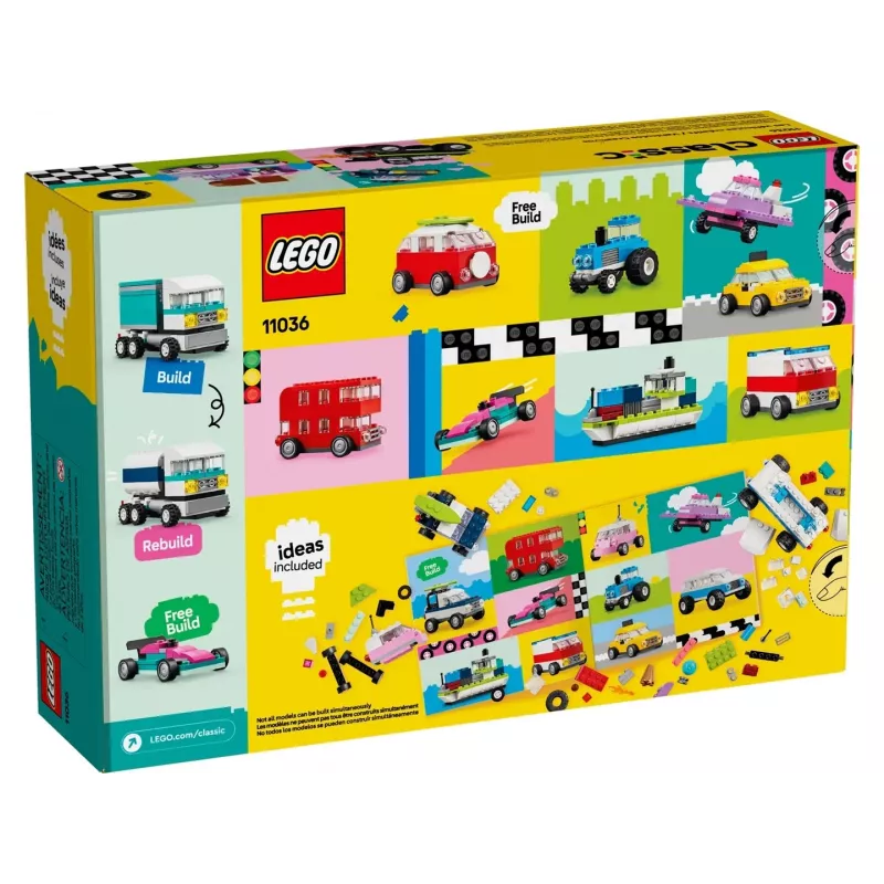LEGO Classic 11036 Veicoli creativi