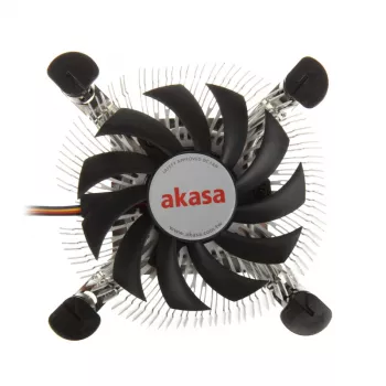 Dissipatore CPU Akasa AK-CC7122BP01 7,5 cm alluminio blu