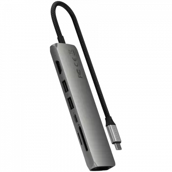 Adattatore Satechi 7-in-1 USB-C con Ethernet