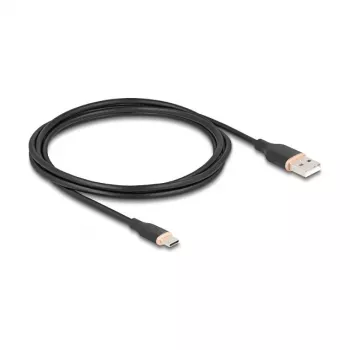 Cavo USB DeLOCK 81227 2,5 m USB A USB C nero