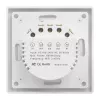 Avatto TS20-EU-W3 interruttore luce touch WiFi, 3 canali, AC 100-240V, 10 A, Tuya/Smart Life