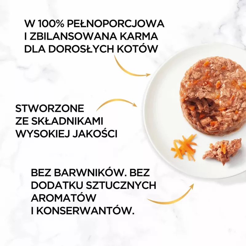 GOURMET GOLD - paté saporito con pollo e carota 85g
