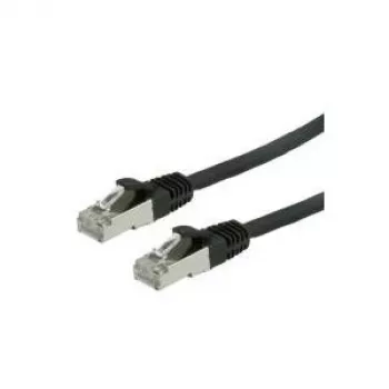 Cavo patch S/FTP (PiMF) Cat.6 VALUE, LSOH, nero, 1 m (21.99.1235)