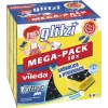 Spugna per pulizia VILEDA Glitzi plus MEGA-PACK 18x — set di spugne abrasive per stoviglie e superfici