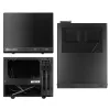 SilverStone SUGO 13 - Desktop - Mini-DTX - senza alimentatore (AT / PS/2) - nero - USB/Audio (SST-SG13B-Q)