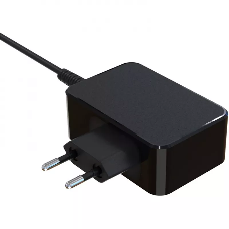 Caricabatterie mobile LC-Power LC-NB-GAN-65-C laptop nero AC da interno