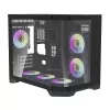 Darflash FT418 case per computer + 6 ventole aRGB (nero)