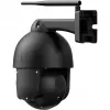 Foscam SD8P telecamera Wi-Fi da esterno con funzione pan e tilt, 8 MP (3840x2160), nera
