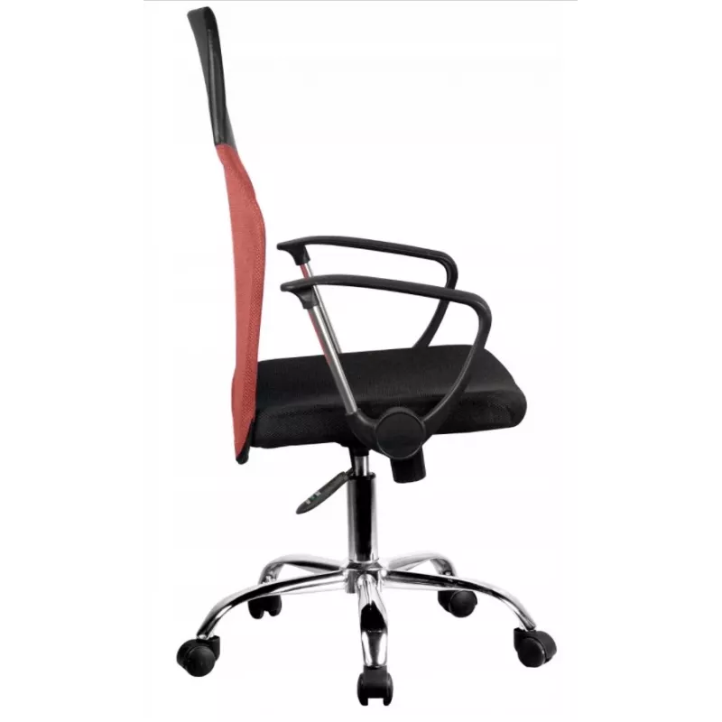 Sedia da ufficio/computer Topeshop KRZESŁO NEMO CZERWON seduta imbottita schienale in mesh