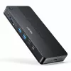 Docking station UNITEK D1103A01 USB4 con cavo nero 100W Power Delivery