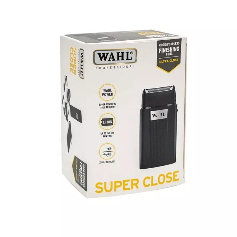 Wahl Super Close 3616-0470 AC/batteria nero
