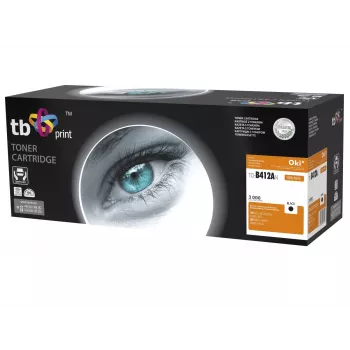 Toner TB compatibile per OKI B412/B432, nero, nuovo 412AN