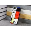 Custodia iKins per Apple iPhone 8/7 Mondrian nero