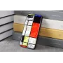 Custodia iKins per Apple iPhone 8/7 Mondrian nero