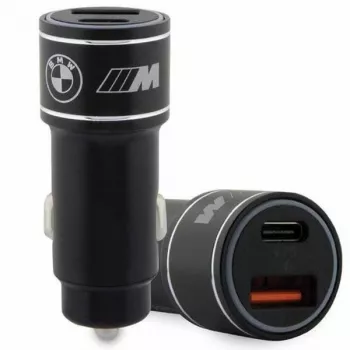 Caricabatterie da auto 20W PD-QC 3.0 ricarica rapida nero
