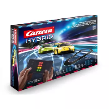 Set veicolo da corsa e pista Carrera 50050001 nero blu giallo