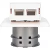 Presa a muro in fibra ottica FTTH da incasso Digitus DN-93201 adattatore SC/LC 86x30x86mm