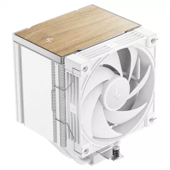 Dissipatore ad aria per processore DeepCool AK500 G2 WH, ventola 120 mm, pressione aria max 3,33 mmH2O, 117×129×159 mm, bianco