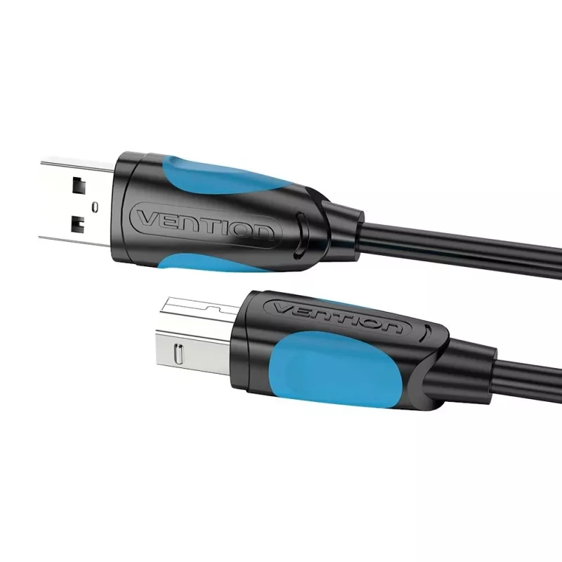 Cavo USB 2.0 A a USB-B Vention VAS-A16-B500, 5 m, nero, connettore-connettore, 480 Mbit/s