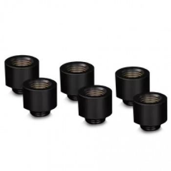 Thermal Grizzly DeltaMate Extender MF14 – raccordo per raffreddamento a liquido, nero, 6 pz. (TG-DM-FIT-6007)