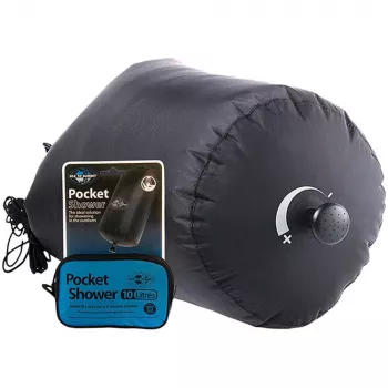 Doccia portatile tascabile SEA TO SUMMIT APSHOWER/UNI/UNI — 10 l, tubo 6 m, nylon 70D, 120 g