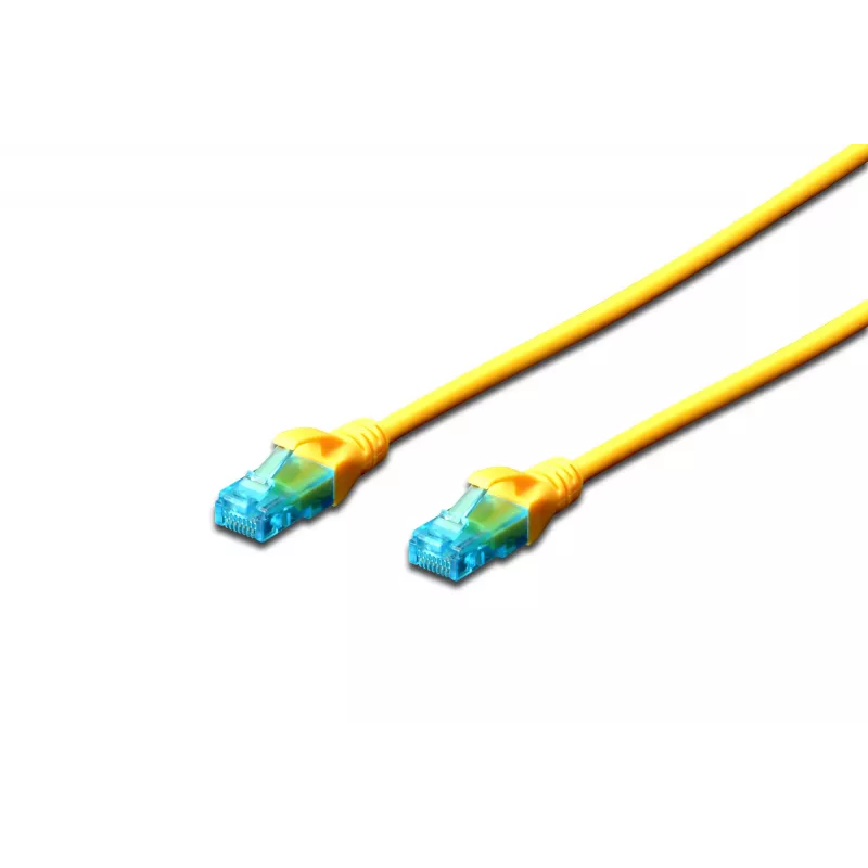 Digitus DK-1512-020/Y cavo patch Ethernet giallo