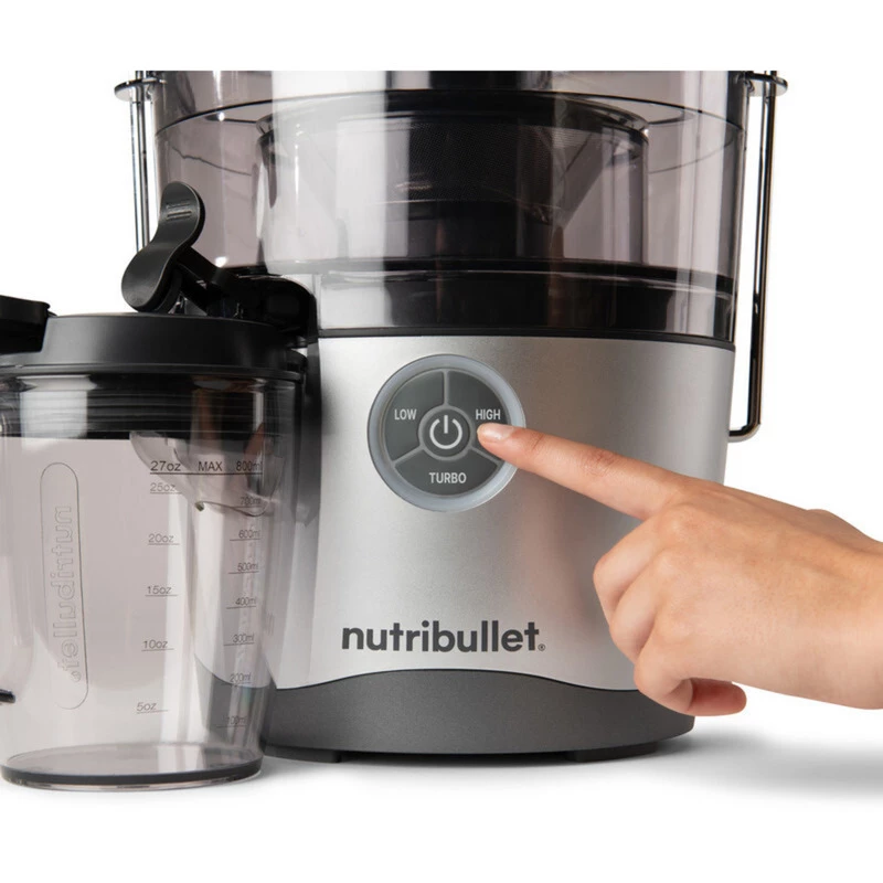 NutriBullet juicer Pro NBJ200G (argento/grigio, 1.000 Watt) (0C22500002)