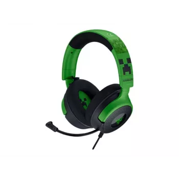 Headset gaming con filo Razer Kraken V4 X — supraurali, 20–20000 Hz, cavo 1,8 m, 310 g, nero/verde