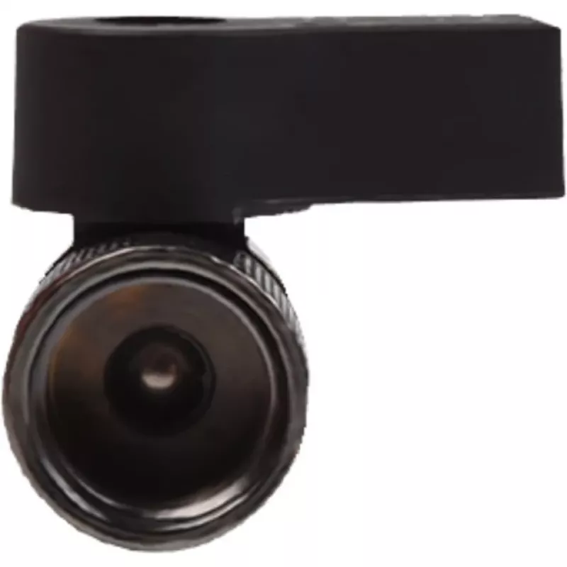 Alphacool valvola a sfera a 2 vie G1/4 - nero nichel (17354)