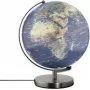Troika G3011T-P2P2/CB Globus STELLAR LIGHT Touch globo illuminato, blu-verde