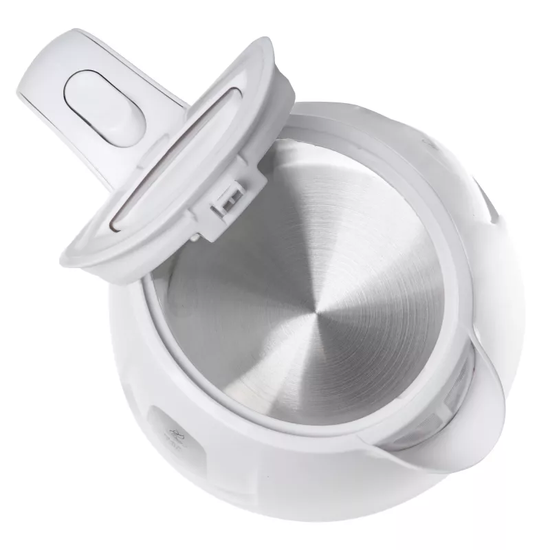 Bollitore Adler AD 1373 – capacità 1 L, 850 W, bianco, base 360°, polipropilene